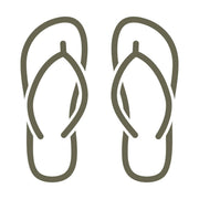 Flip Flops Delrin Leather Stamp - All Good Leather Co.