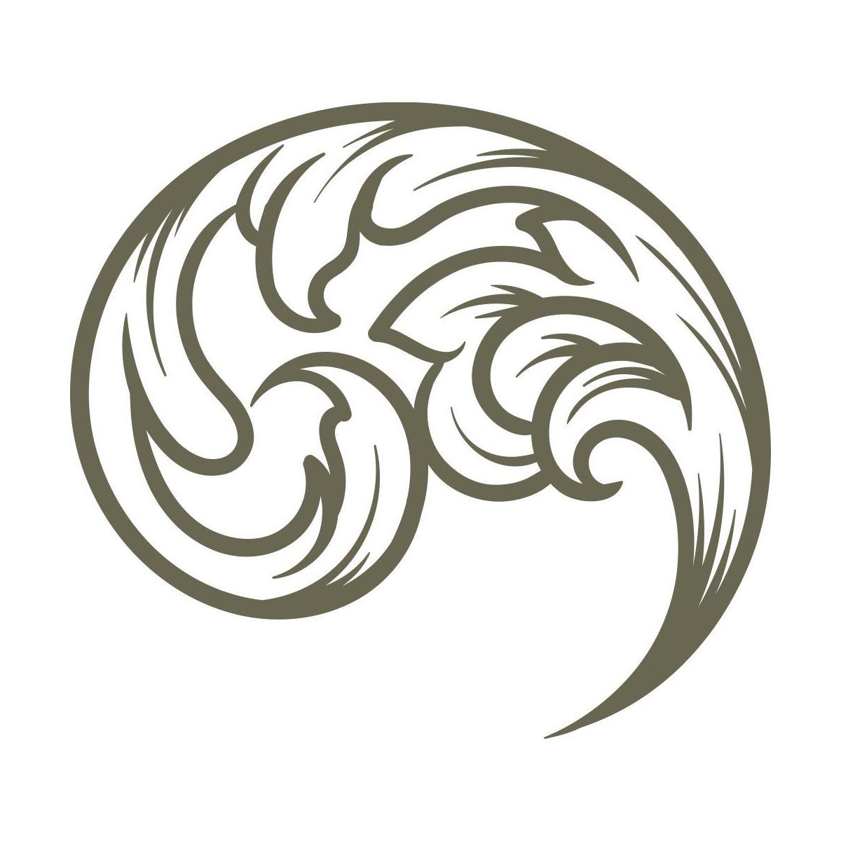 Flourish Delrin Leather Stamp - All Good Leather Co.