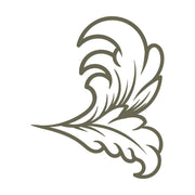 Flourish Delrin Leather Stamp - All Good Leather Co.