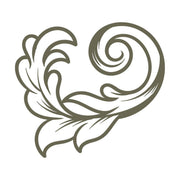 Flourish Delrin Leather Stamp - All Good Leather Co.