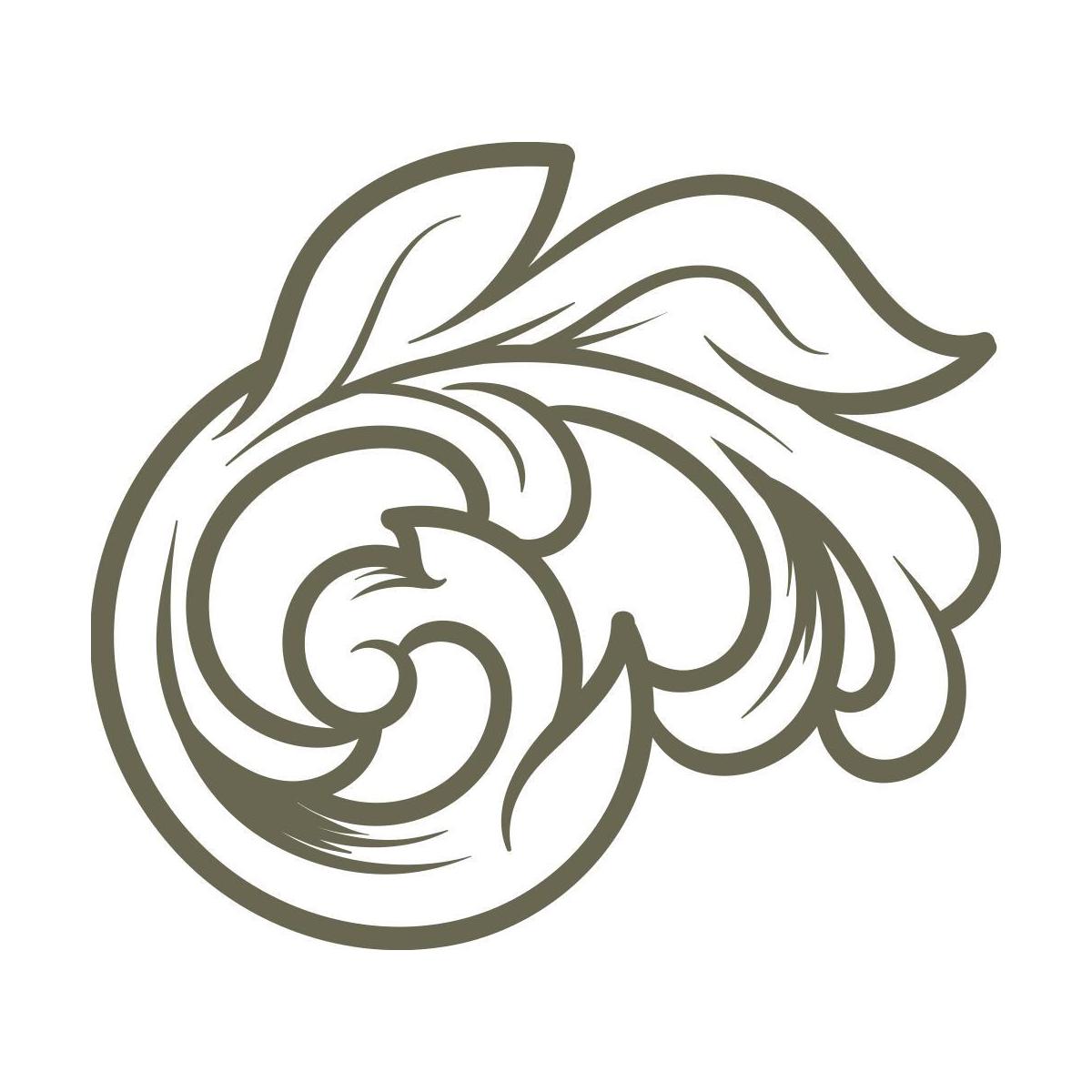 Flourish Delrin Leather Stamp - All Good Leather Co.