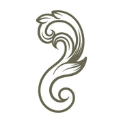 Flourish Delrin Leather Stamp - All Good Leather Co.