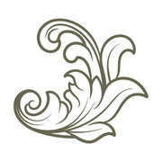 Flourish Delrin Leather Stamp - All Good Leather Co.