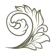 Flourish Delrin Leather Stamp - All Good Leather Co.