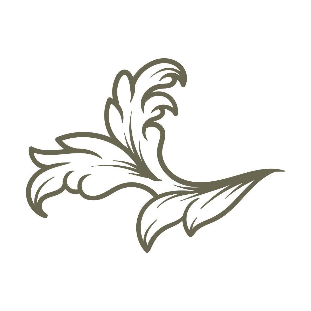 Flourish Delrin Leather Stamp - All Good Leather Co.