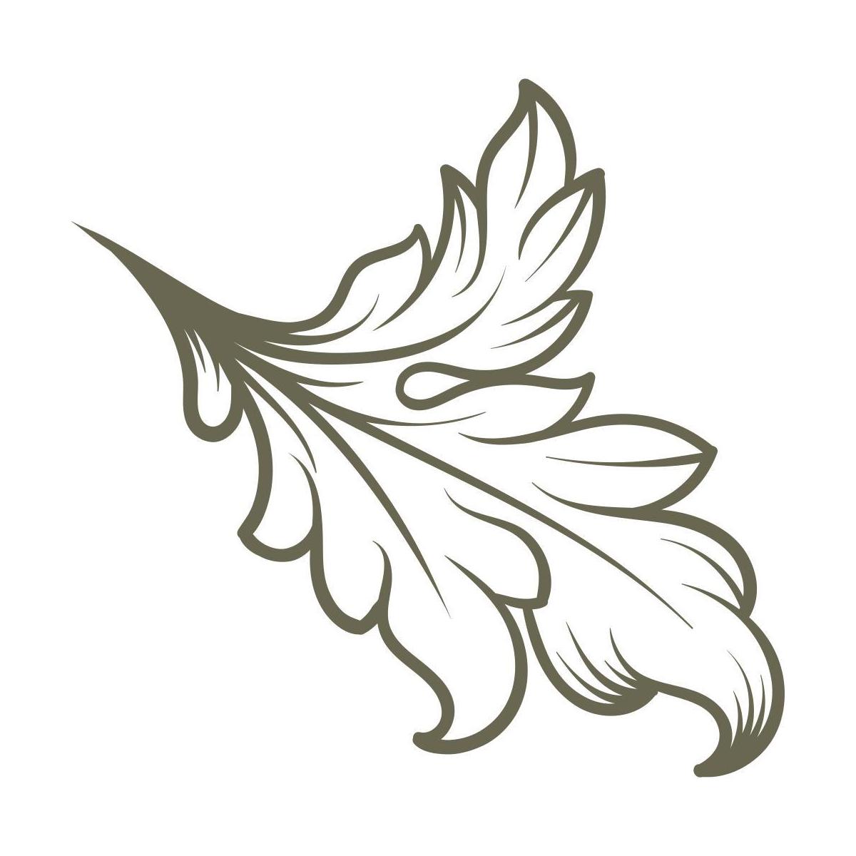 Flourish Delrin Leather Stamp - All Good Leather Co.