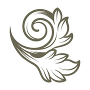 Flourish Delrin Leather Stamp - All Good Leather Co.