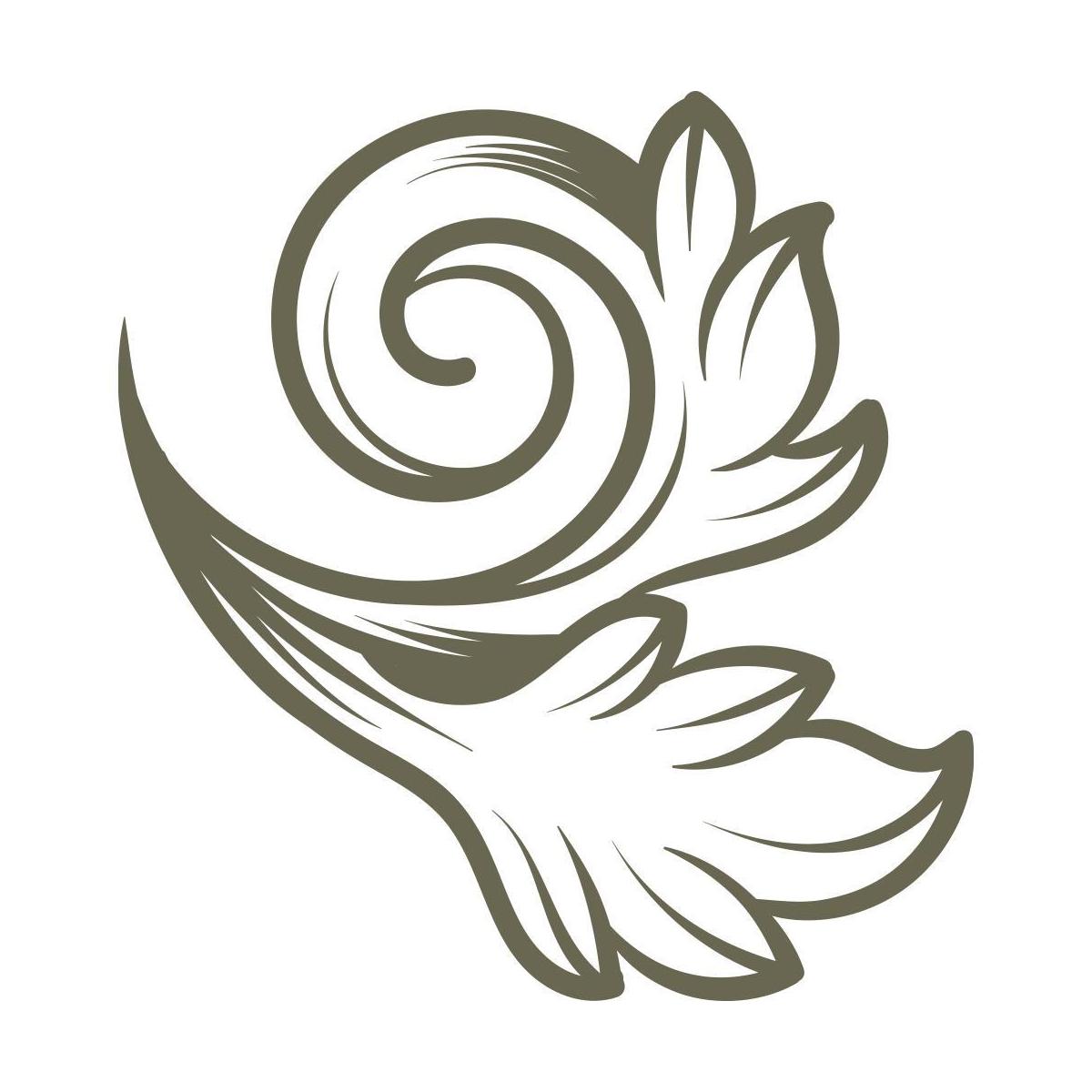 Flourish Delrin Leather Stamp - All Good Leather Co.