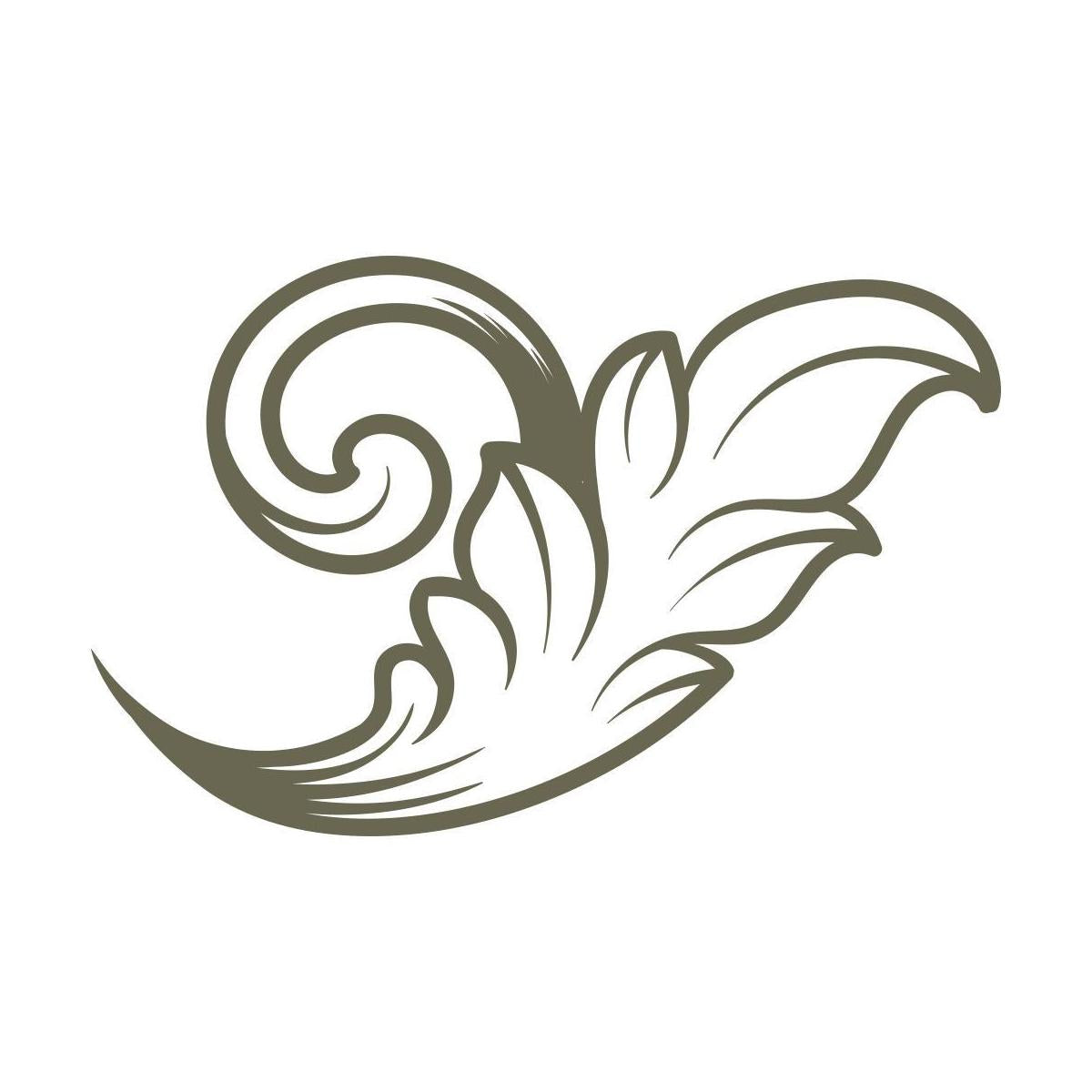Flourish Delrin Leather Stamp - All Good Leather Co.