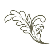 Flourish Delrin Leather Stamp - All Good Leather Co.