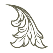 Flourish Delrin Leather Stamp - All Good Leather Co.