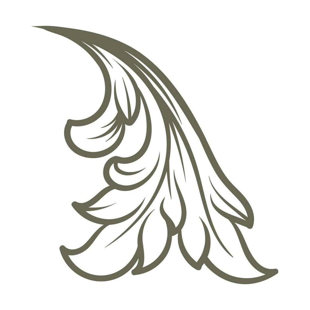 Flourish Delrin Leather Stamp - All Good Leather Co.