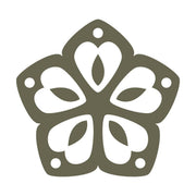 Flower Delrin Leather Stamp - All Good Leather Co.