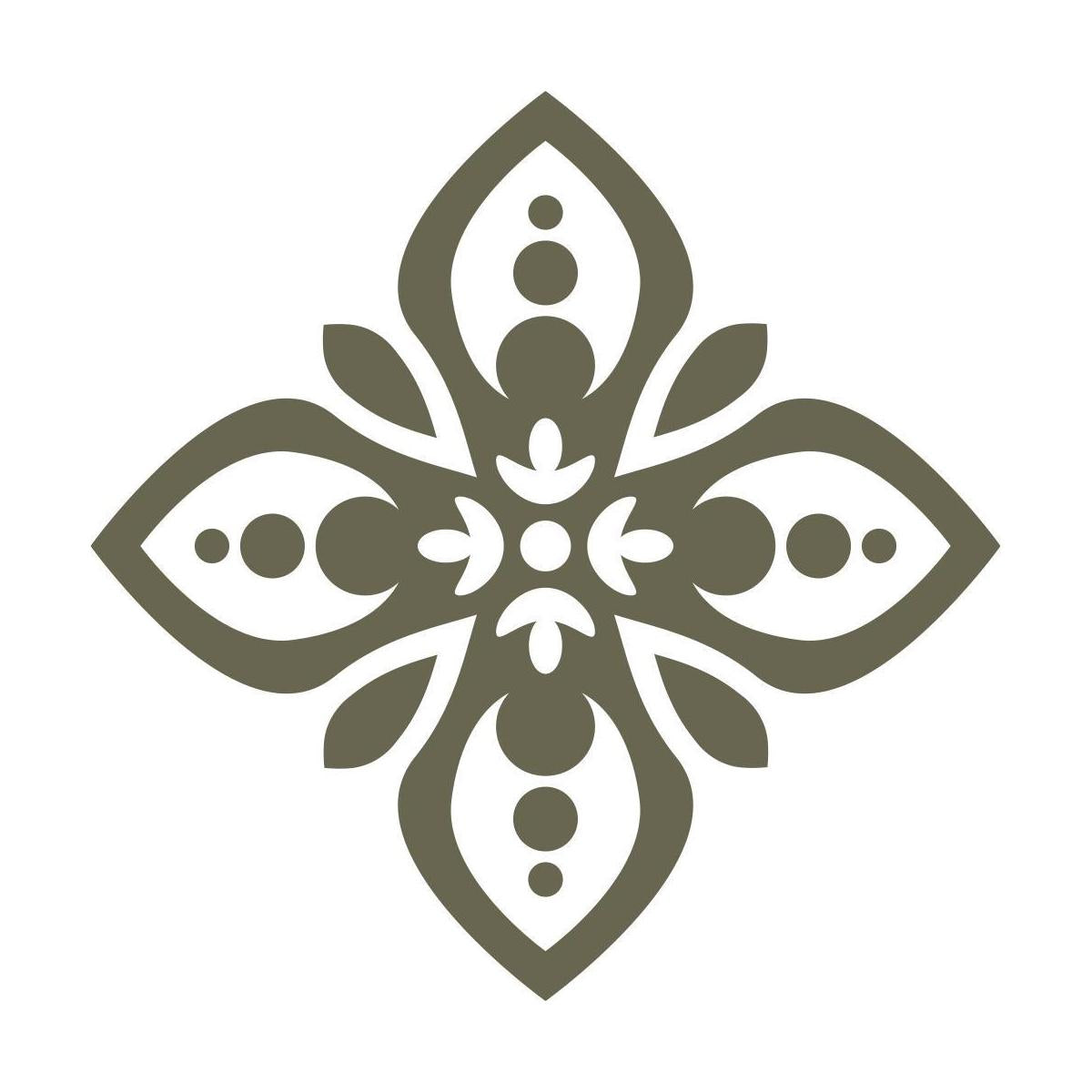 Flower Delrin Leather Stamp - All Good Leather Co.