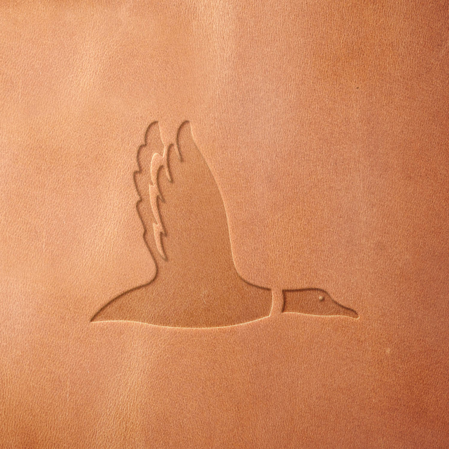 Flying Duck Delrin Leather Stamp - All Good Leather Co.