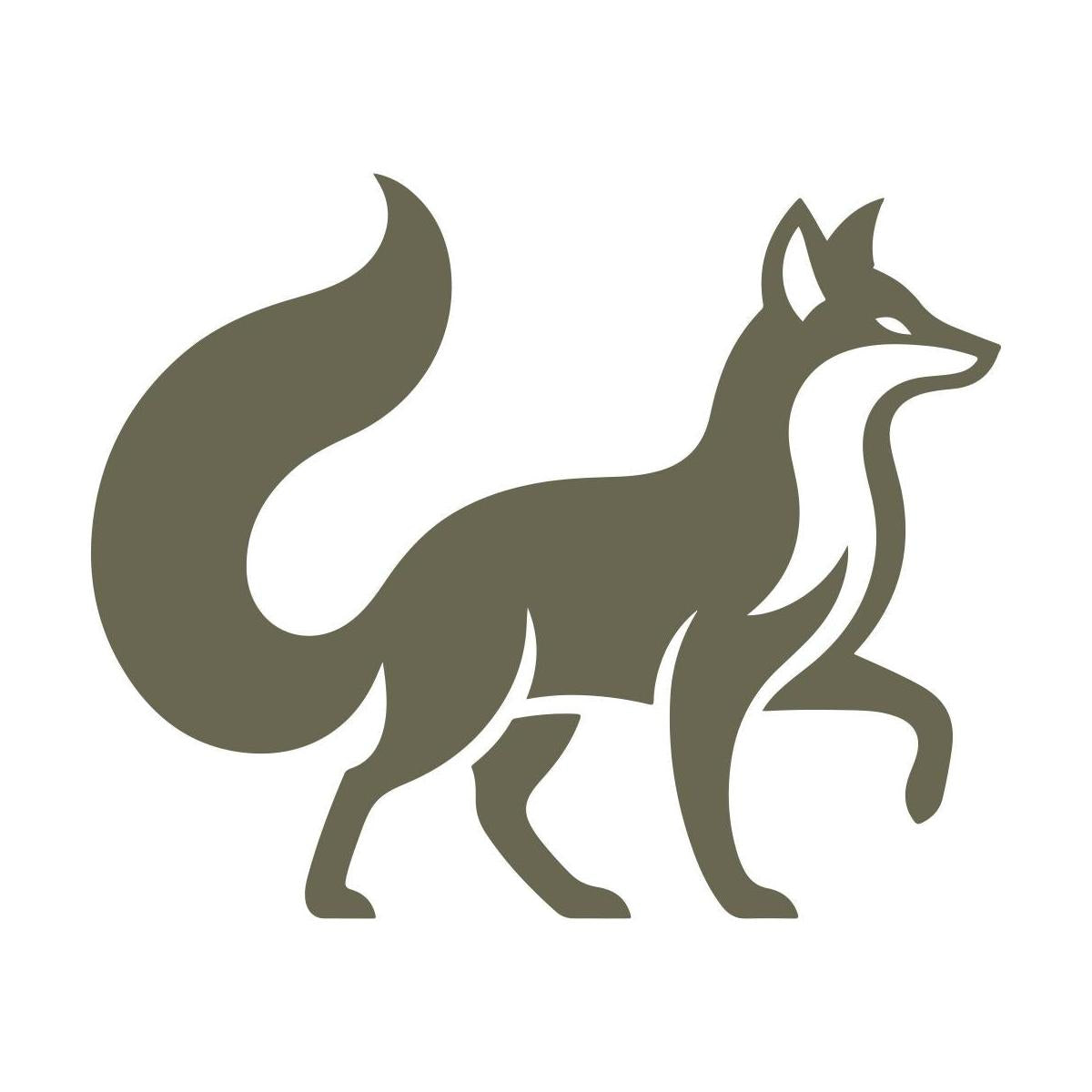Fox Delrin Leather Stamp - All Good Leather Co.