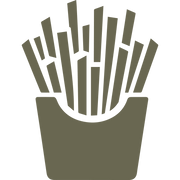 French Fries Delrin Leather Stamp - All Good Leather Co.