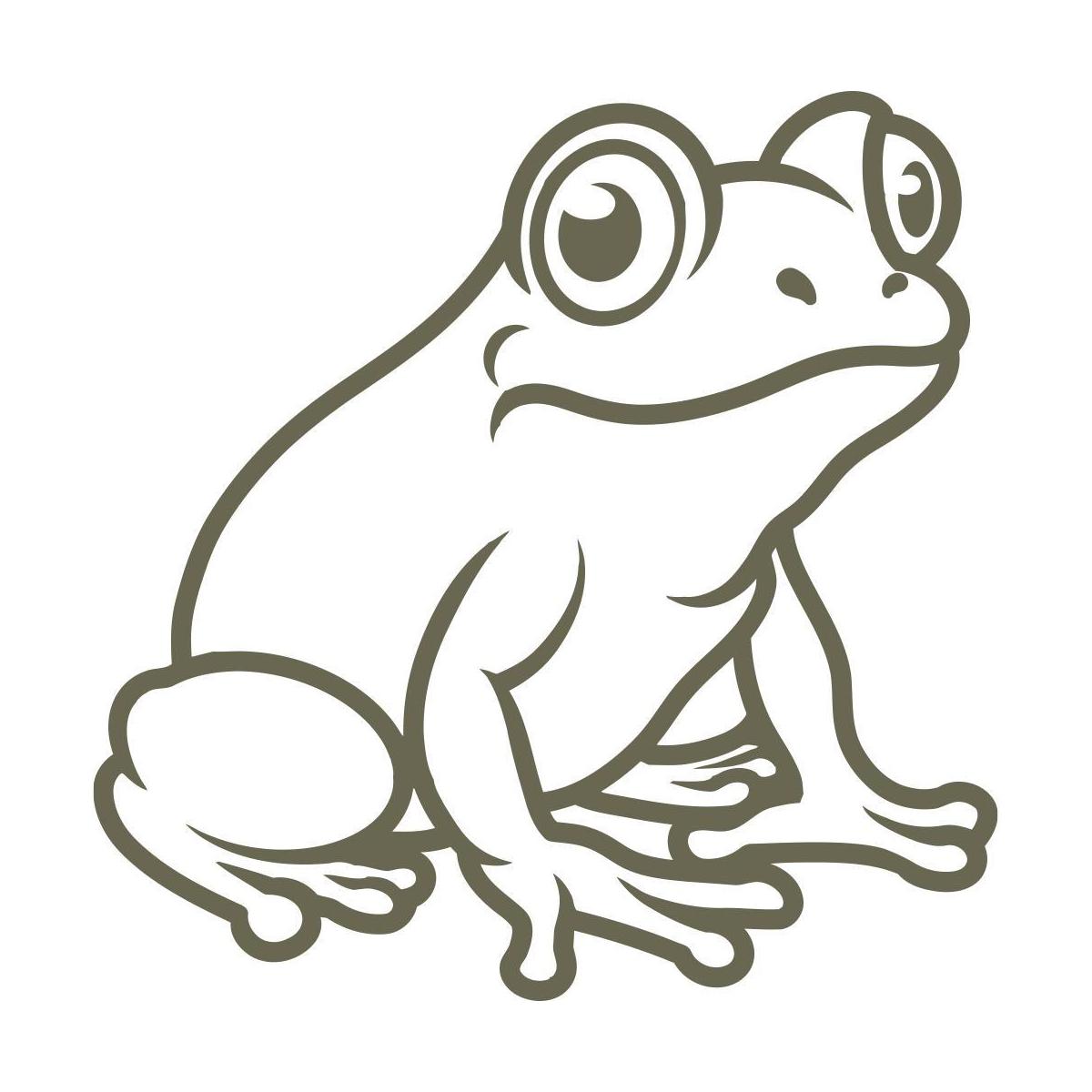 Frog Delrin Leather Stamp - All Good Leather Co.
