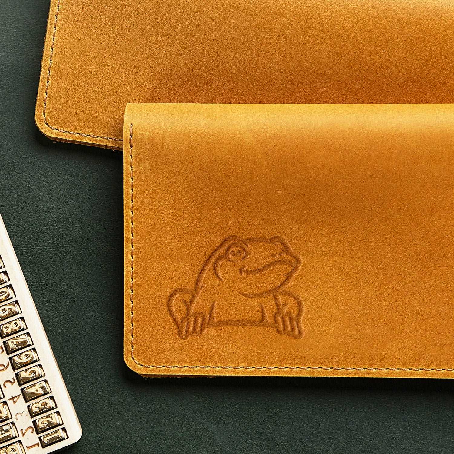 Frog Delrin Leather Stamp - All Good Leather Co.