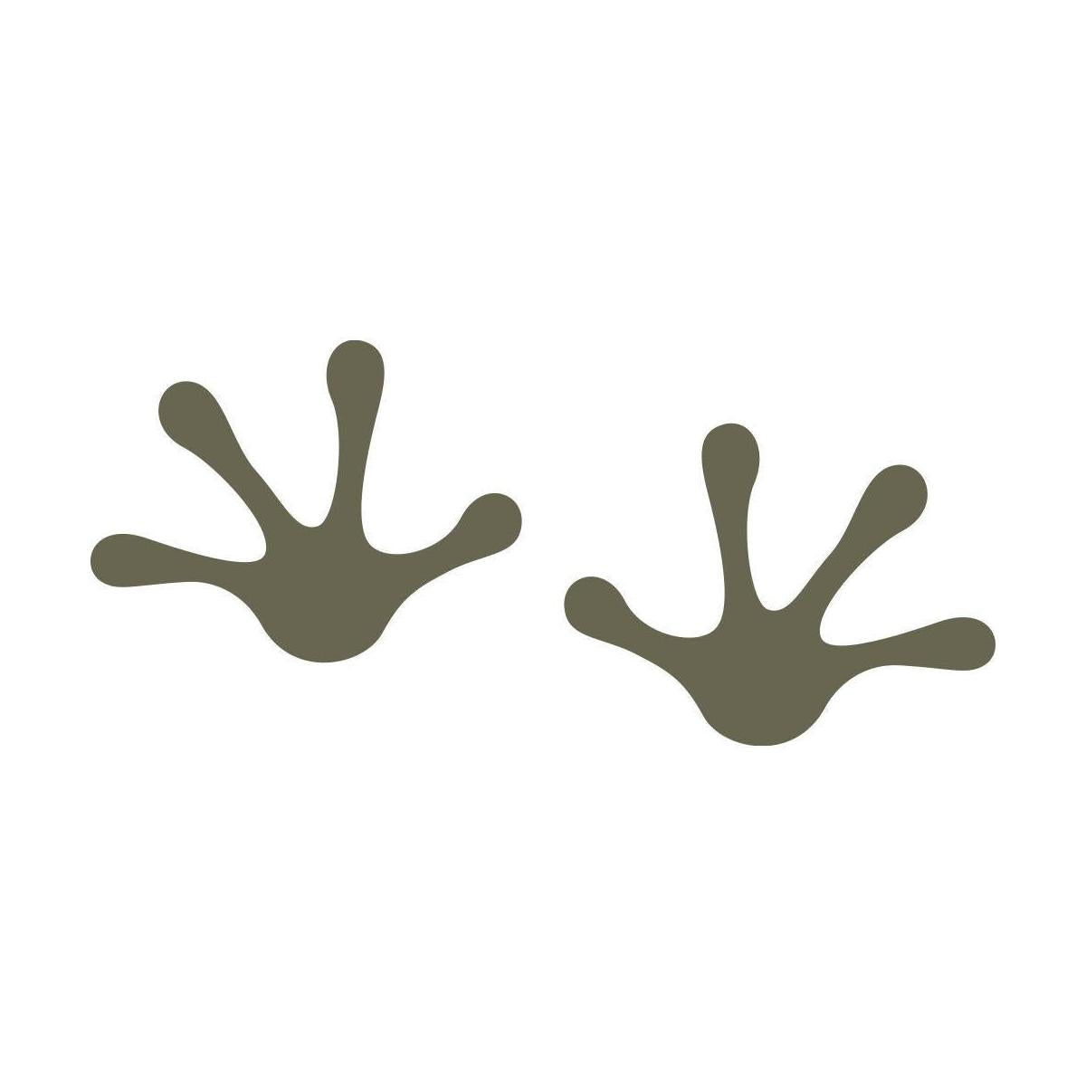 Frog Feet Delrin Leather Stamp - All Good Leather Co.