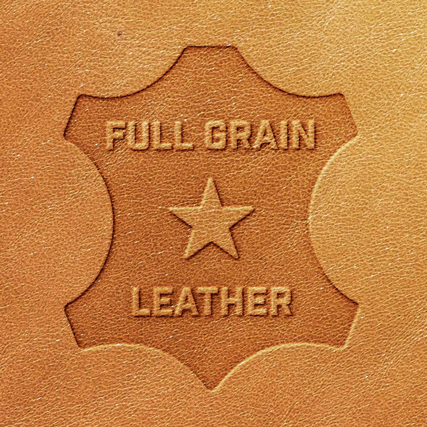 Full Grain Leather Delrin Leather Stamp - All Good Leather Co.