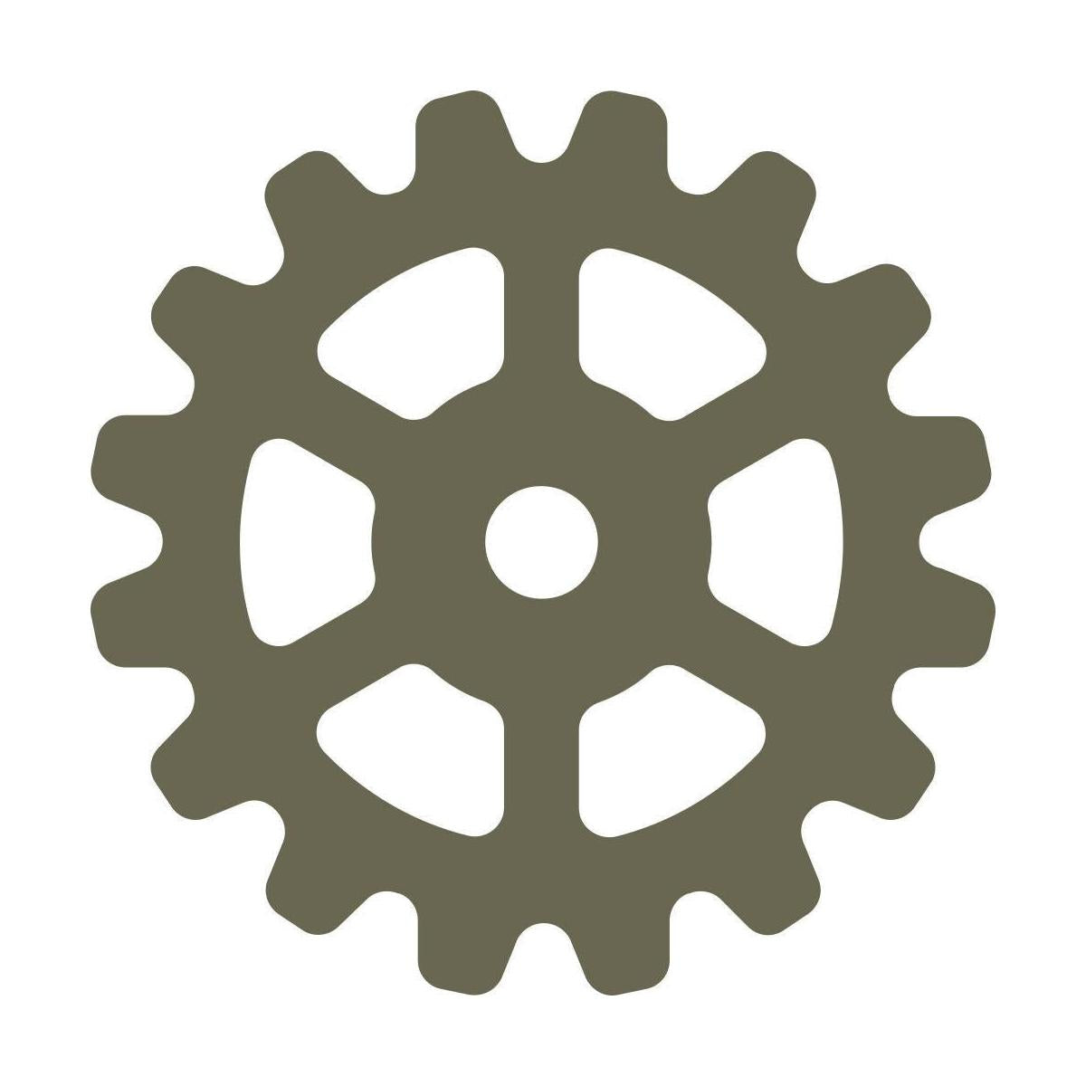 Gear Delrin Leather Stamp - All Good Leather Co.