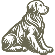 Golden Retriever design capturing the breed’s friendly expression, fluffy coat, and loyal demeanor—ideal for pet lovers and custom leathercraft projects.