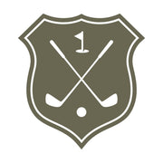 Golf Club Shield Delrin Leather Stamp - All Good Leather Co.