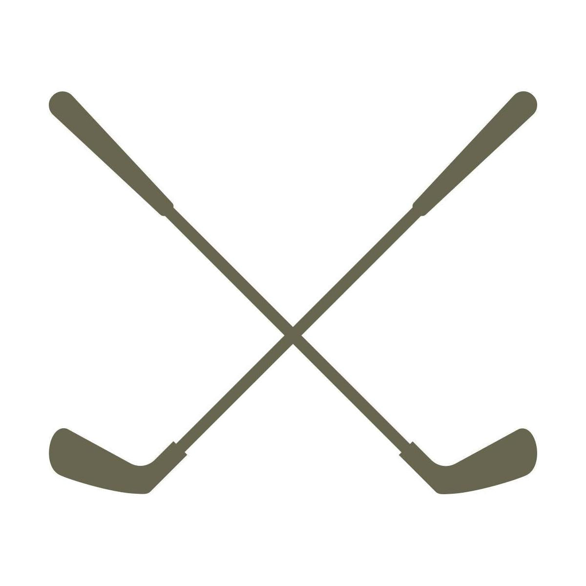Golf Clubs Delrin Leather Stamp - All Good Leather Co.
