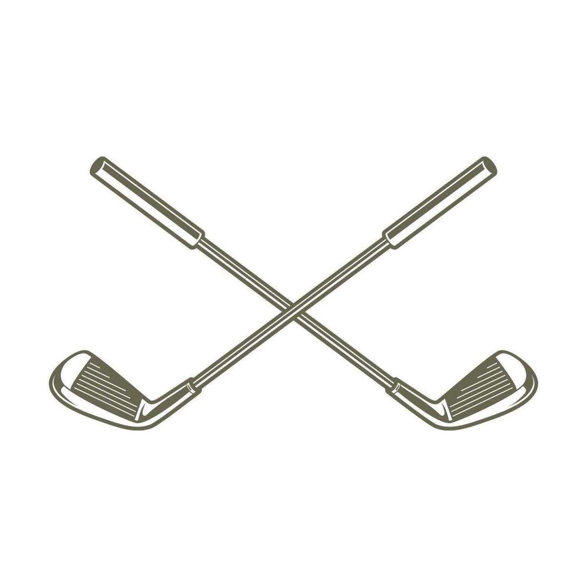 Golf Clubs Delrin Leather Stamp - All Good Leather Co.