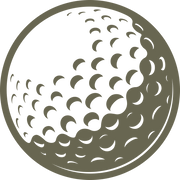 Golfball Delrin Leather Stamp - All Good Leather Co.
