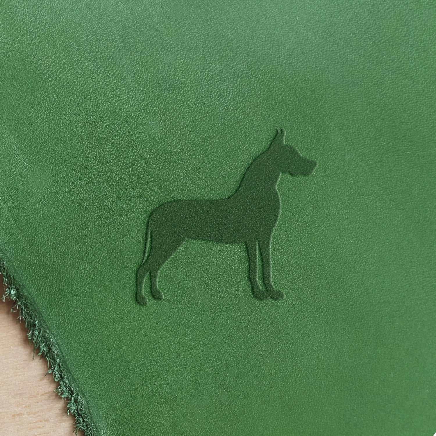 Great Dane Dog Delrin Leather Stamp - All Good Leather Co.