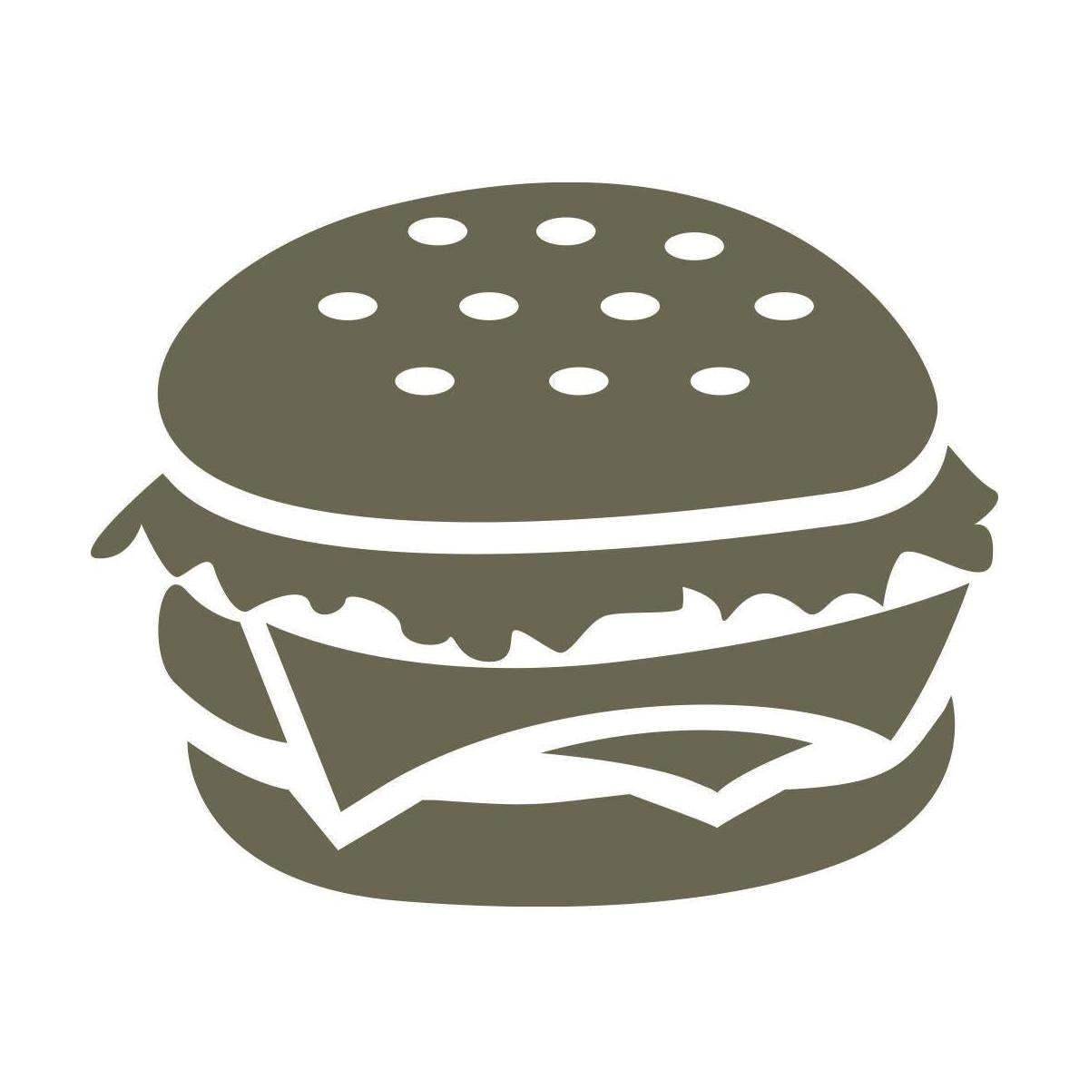 Hamburger Delrin Leather Stamp - All Good Leather Co.