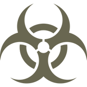 Hazmat Icon Delrin Leather Stamp - All Good Leather Co.