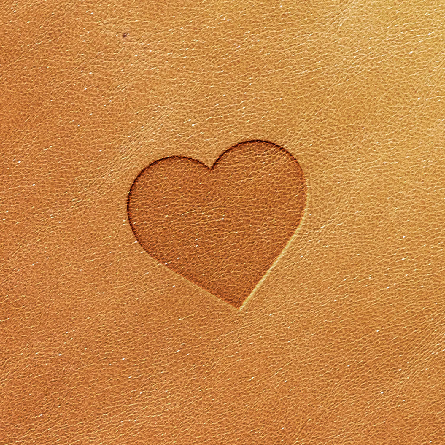 Heart Delrin Leather Stamp - All Good Leather Co.