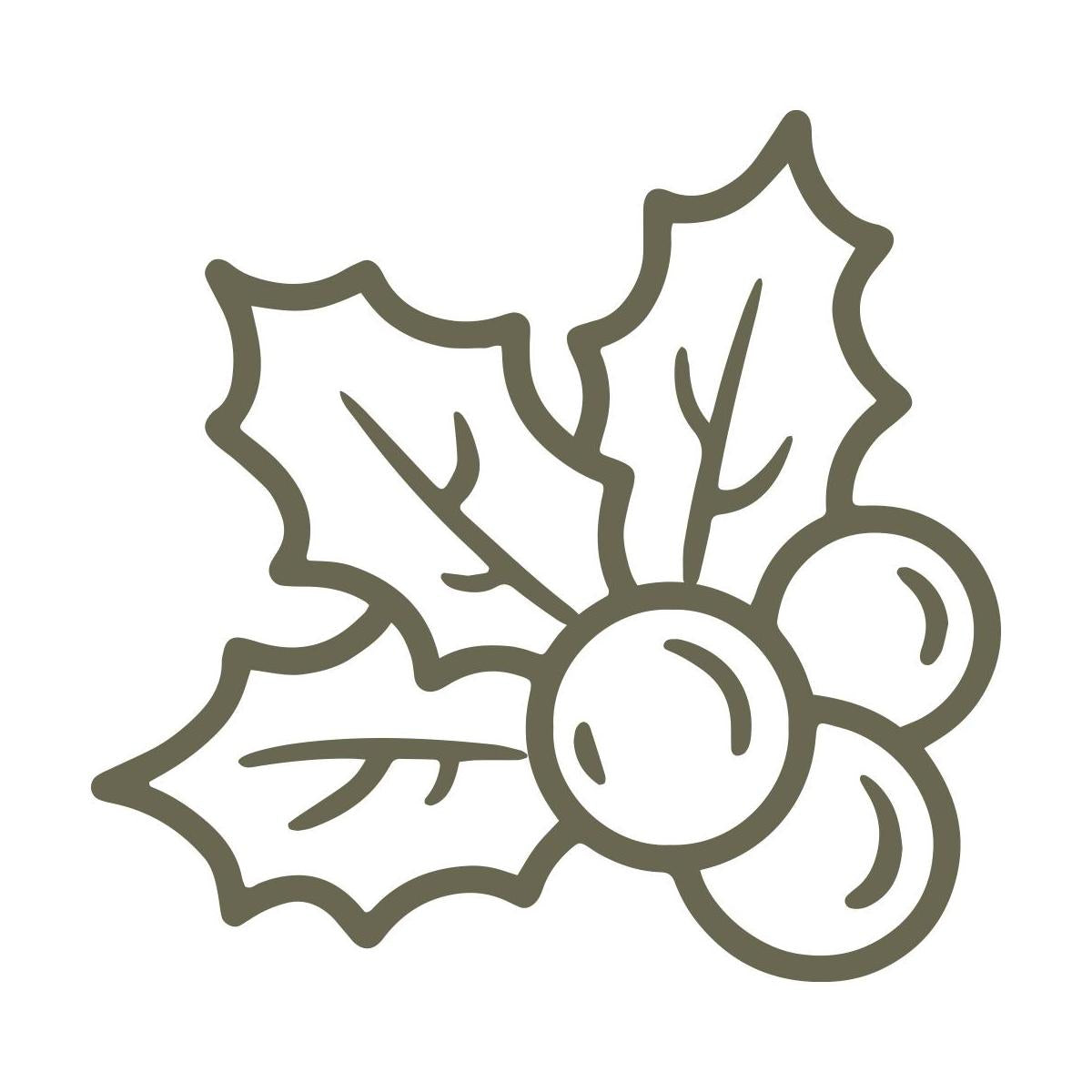 Holly Delrin Leather Stamp