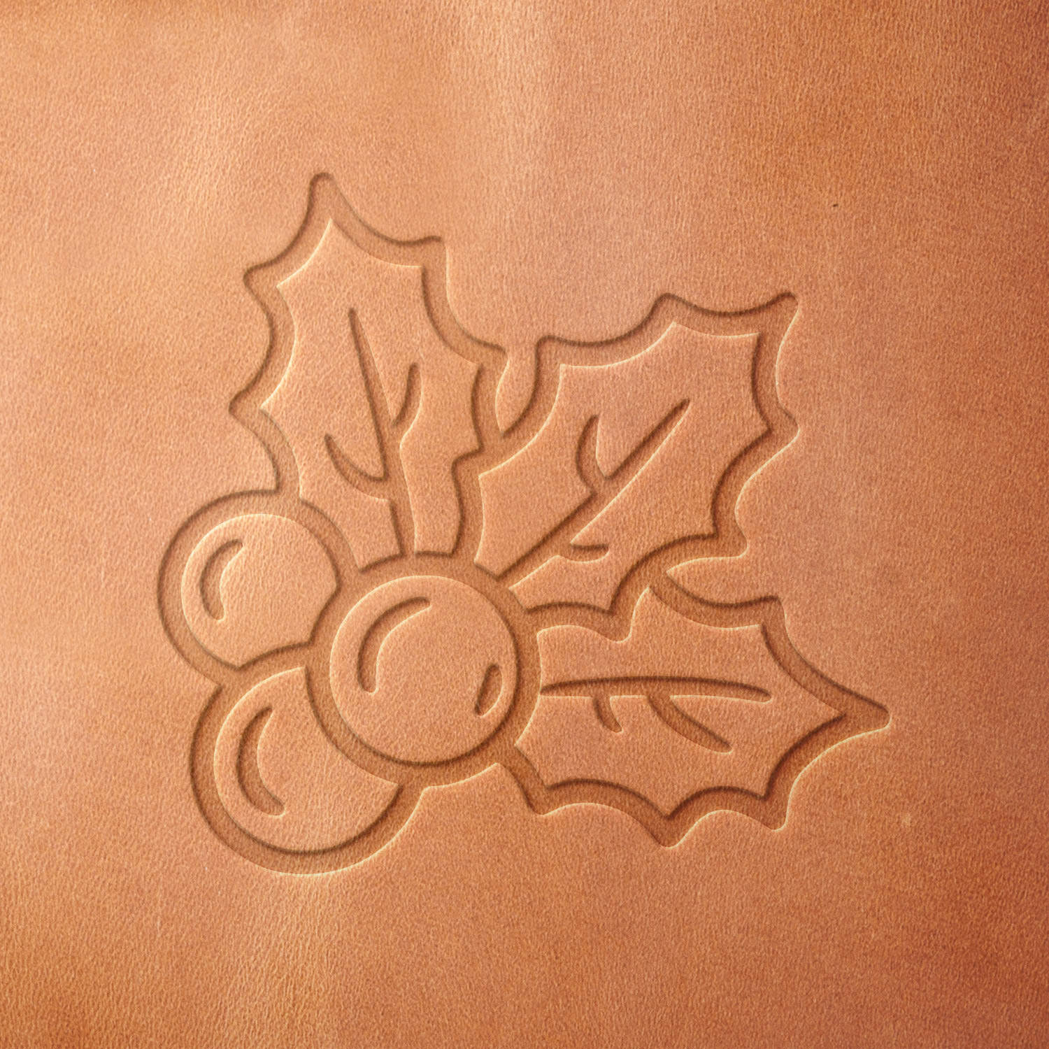 Holly Delrin Leather Stamp - All Good Leather Co.