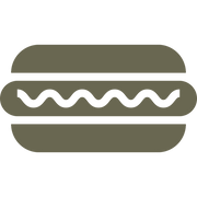 Hot Dog Delrin Leather Stamp - All Good Leather Co.