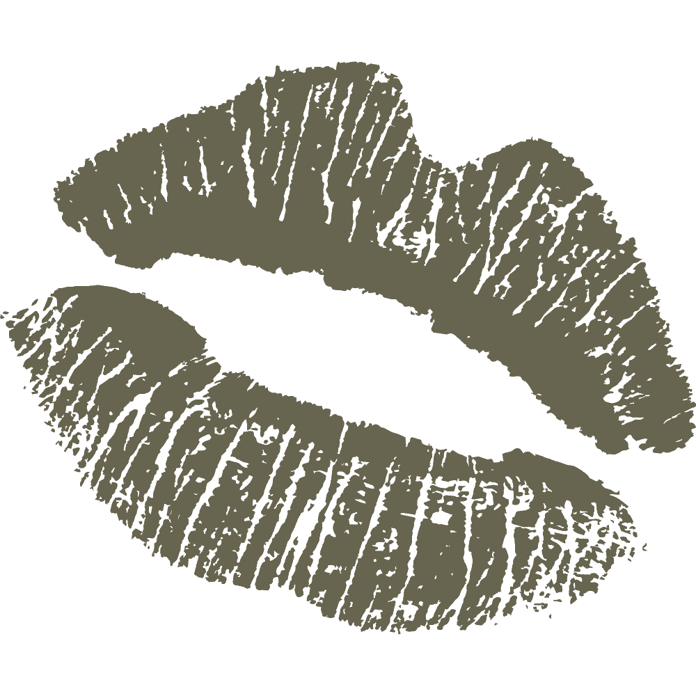 Hot Lips Delrin Leather Stamp - All Good Leather Co.