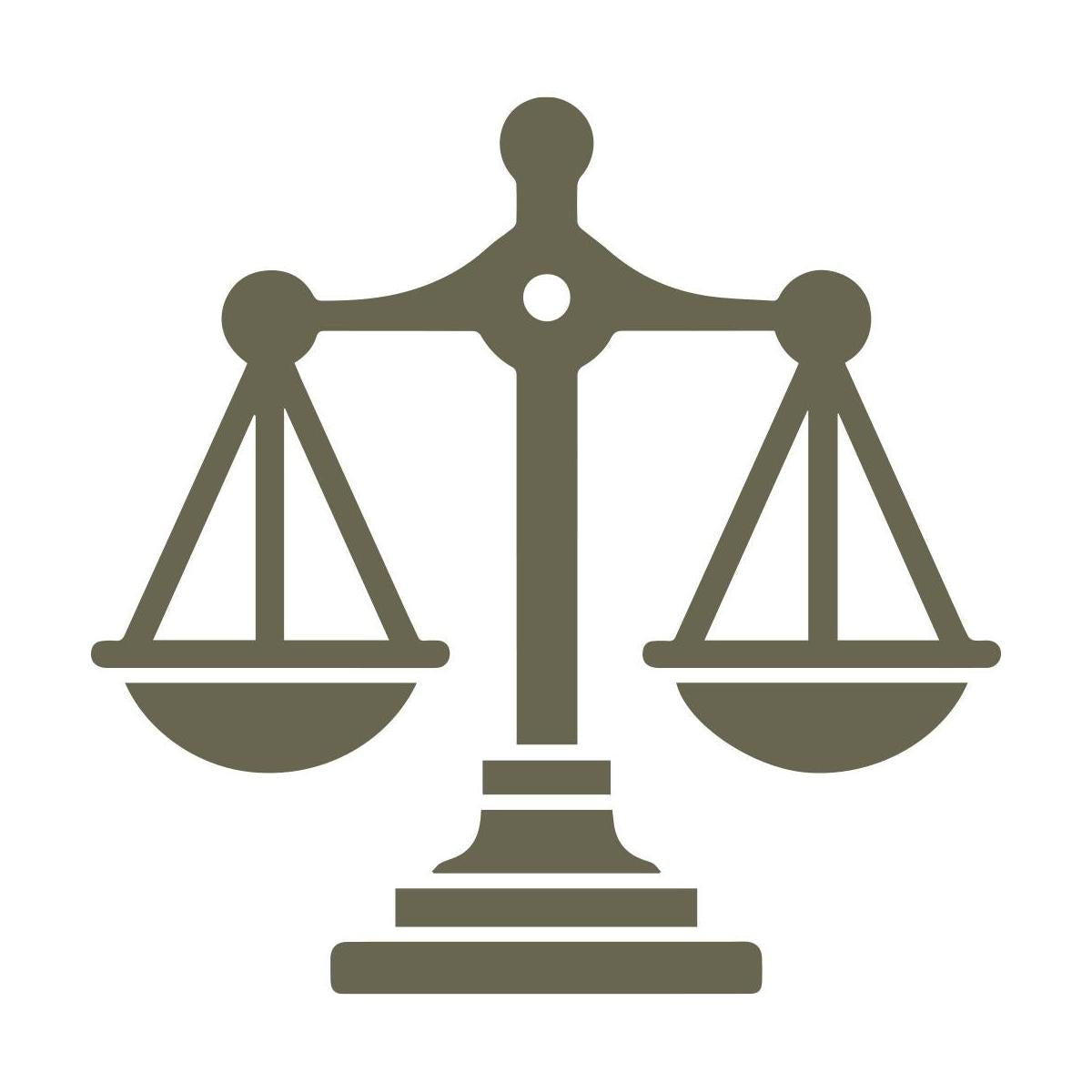 Justice Scales Delrin Leather Stamp - All Good Leather Co.