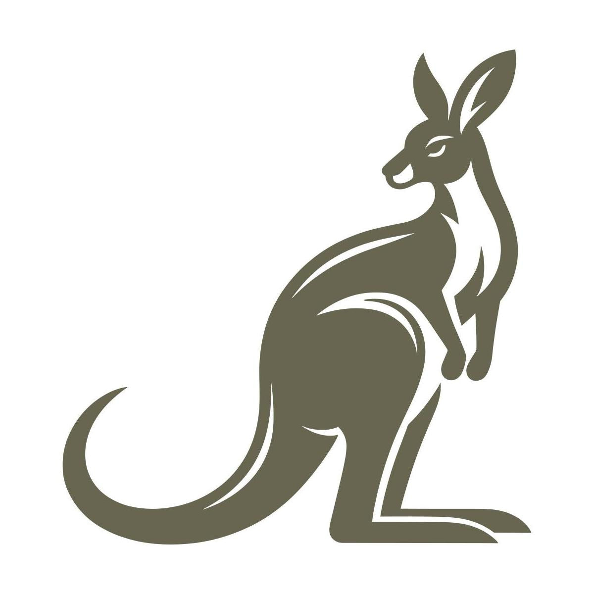 Kangaroo Delrin Leather Stamp