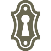 Keyhole Delrin Leather Stamp - All Good Leather Co.