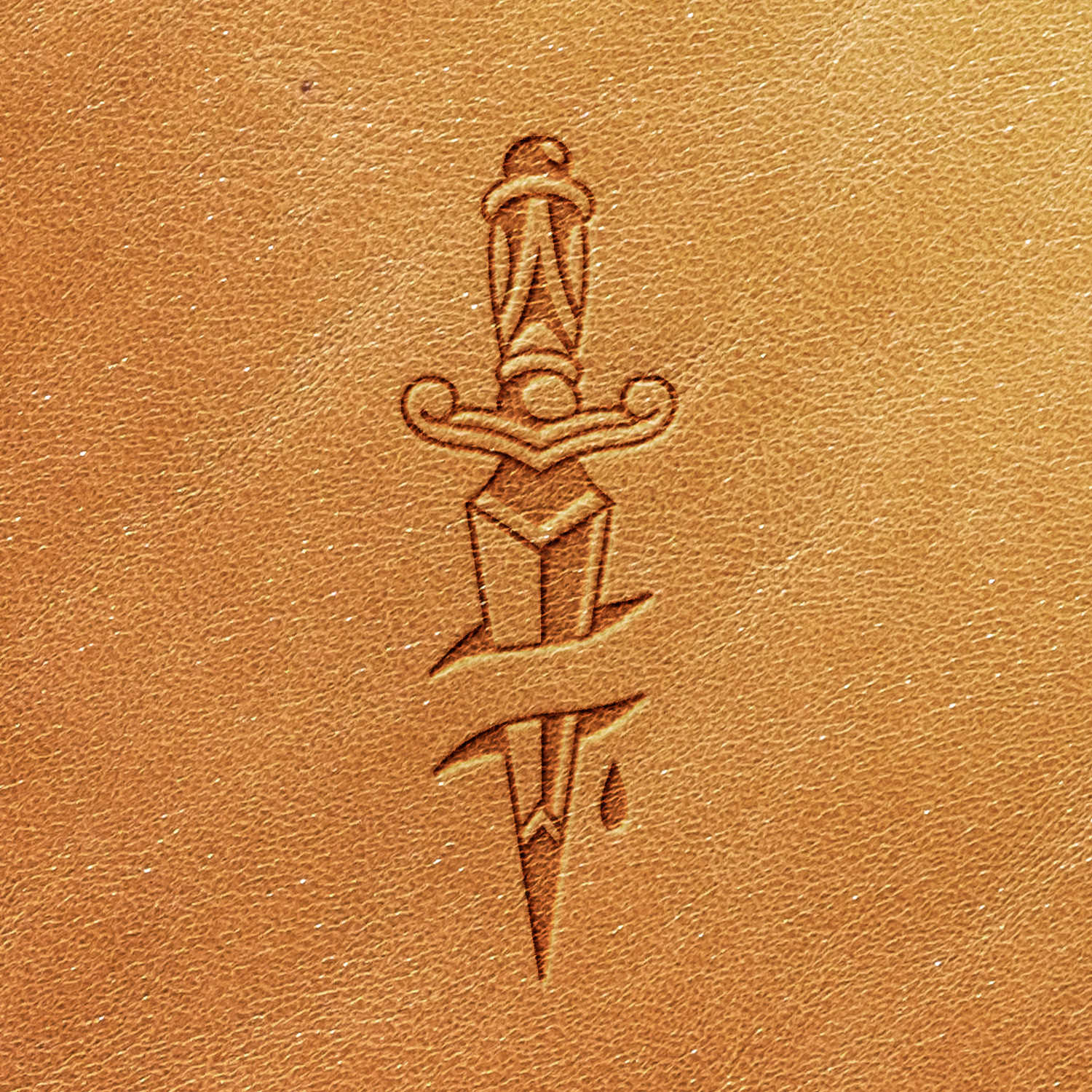 Knife Leather Stamp - All Good Leather Co.