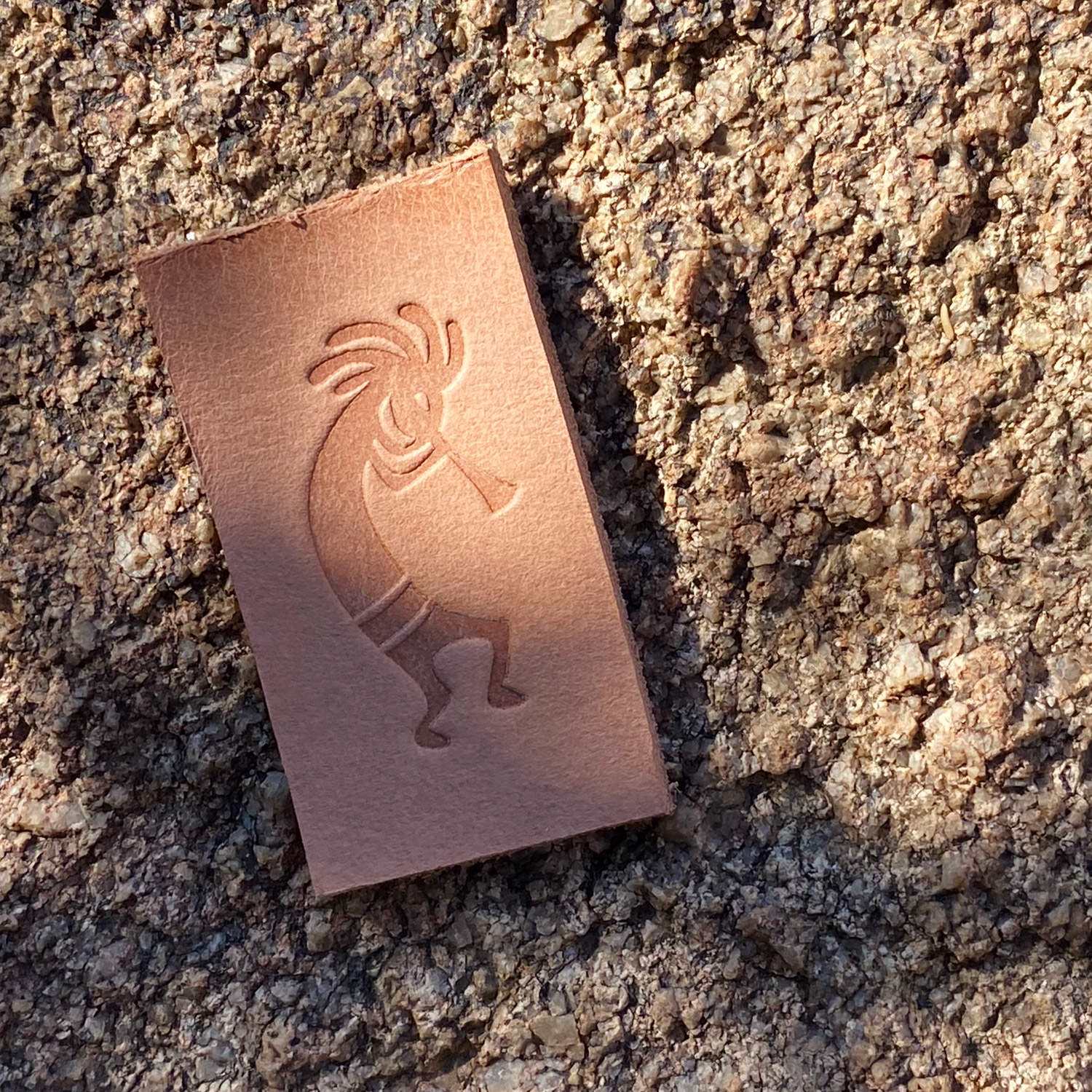 Kokopelli Delrin Leather Stamp - All Good Leather Co.