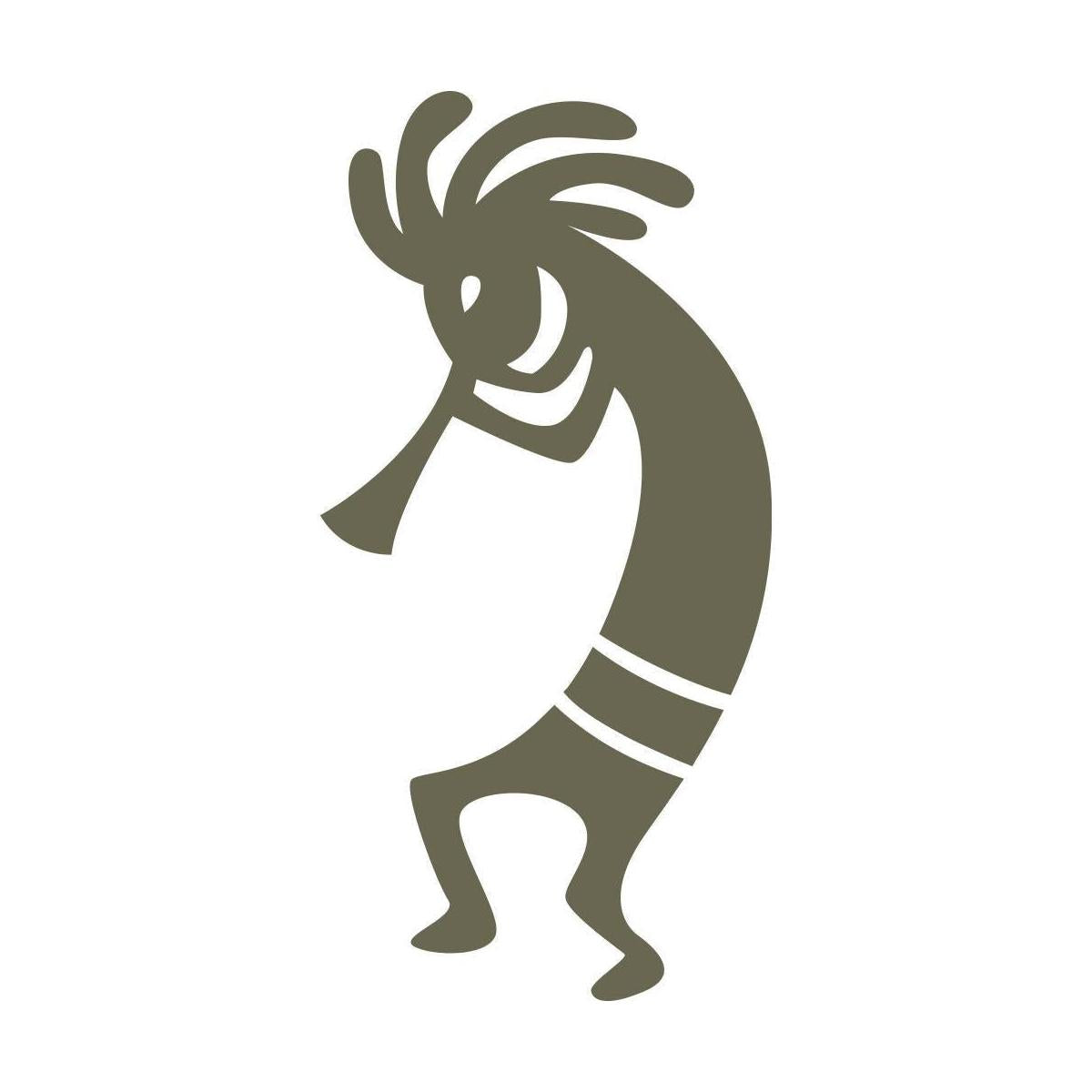 Kokopelli Delrin Leather Stamp