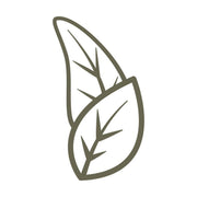 Leaves Delrin Leather Stamp - All Good Leather Co.