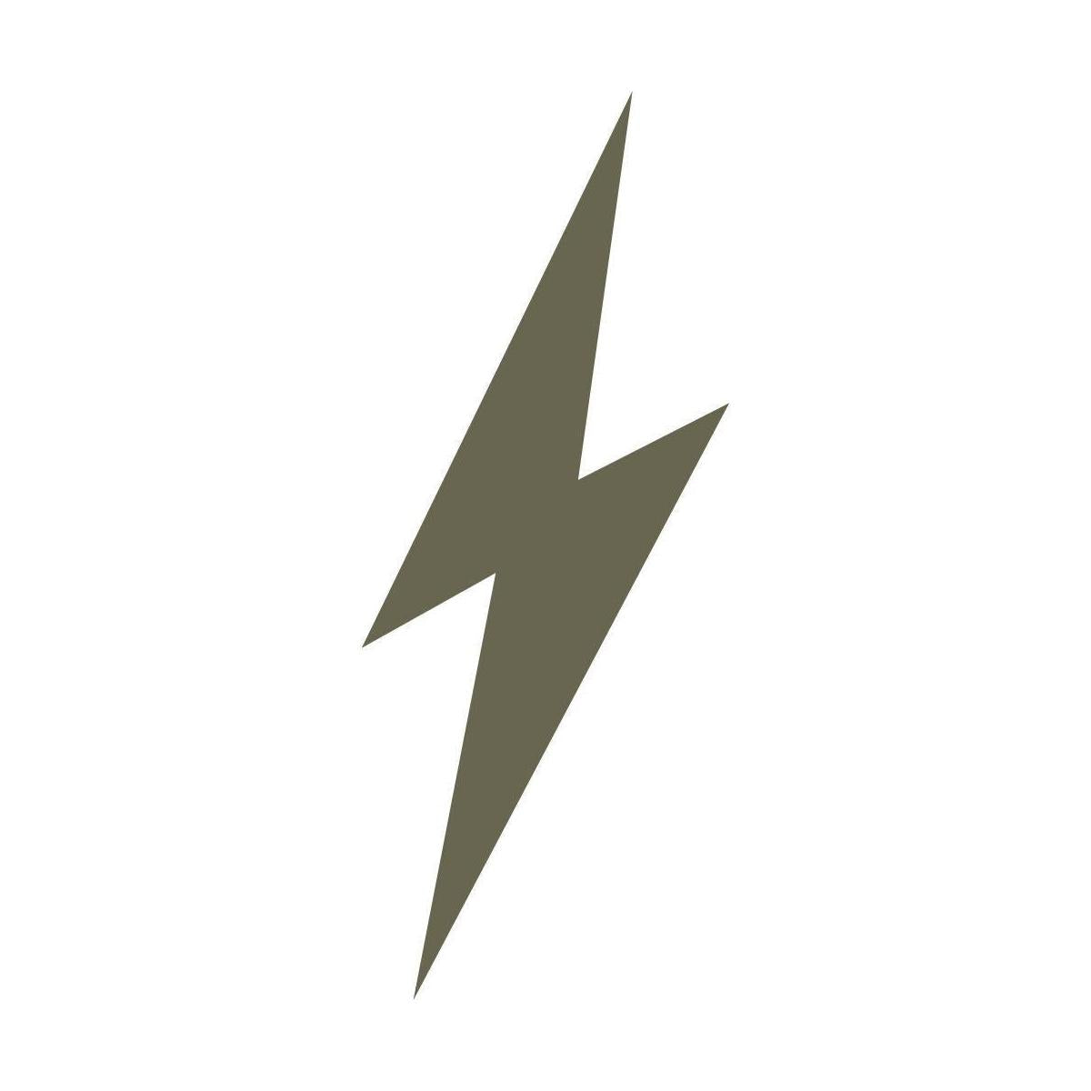 Lightning Bolt Delrin Leather Stamp - All Good Leather Co.
