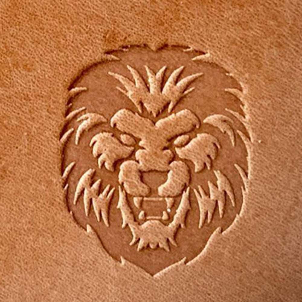 Lion Delrin Leather Stamp - All Good Leather Co.