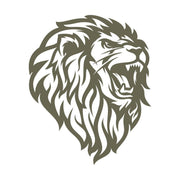 Lion Delrin Leather Stamp - All Good Leather Co.