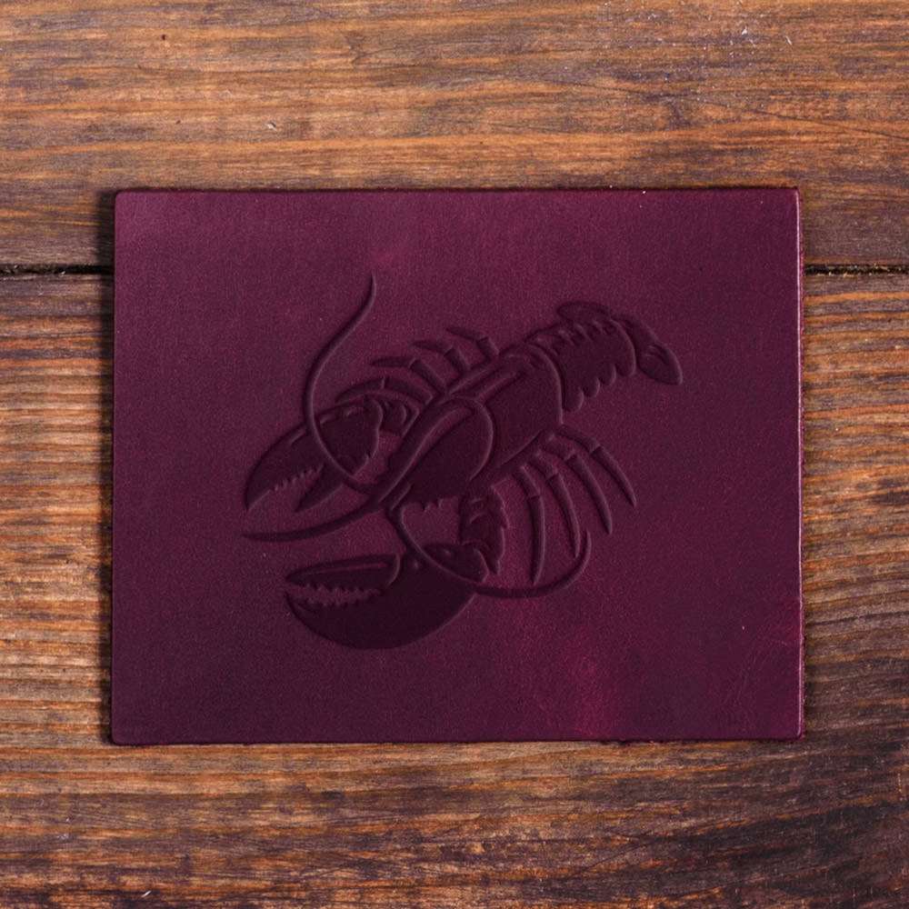 Lobster Delrin Leather Stamp - All Good Leather Co.